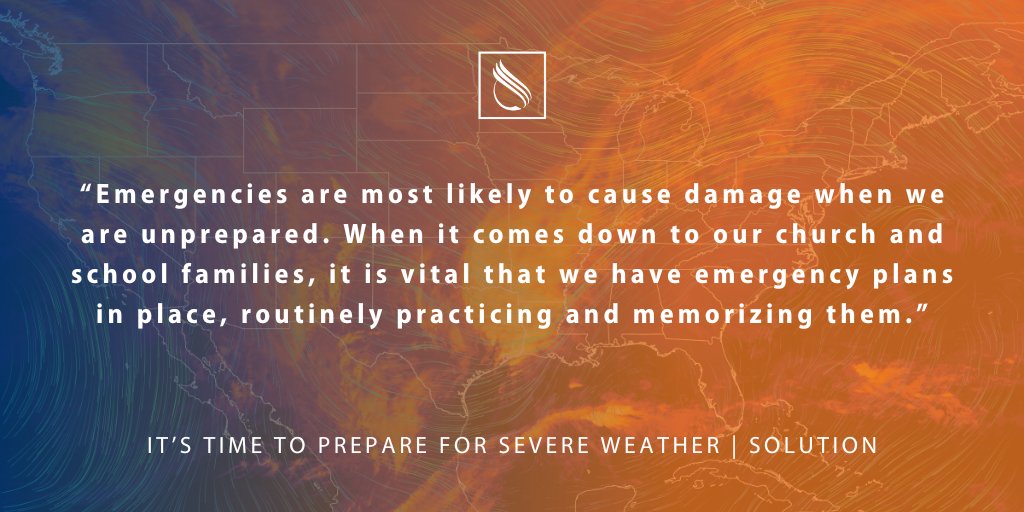 Though we can’t prevent severe storms, we can prepare to protect our assets and lives. Learn more in our latest Solutions article. ow.ly/S0wx50MTKA4 #ARMCares #ProtectYourMinistry #SafetyFirst #Solutions #SevereStroms #EmergencyPlans