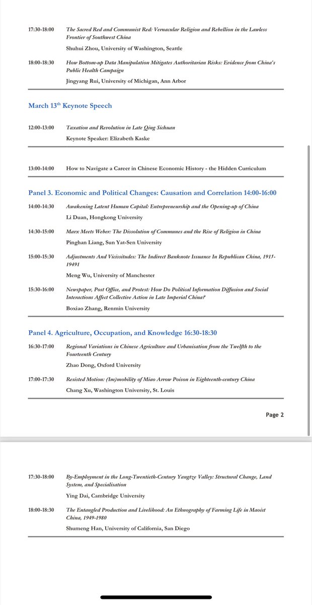 Nora Yitong Qiu (@qiu_nora) on Twitter photo LSE Chinese Economic and Social History Workshop I will be hold online on March 12th and 13th. We invited <a href="/ZhangTaisu/">Taisu Zhang</a> and Elizabeth Kaske for keynote speeches and a range of scholars from multiple discipline. sign up via forms.gle/zjn2chyVszCzps… <a href="/LSEEcHist/">LSE Department of Economic History</a> LSE Chinese Economic and Social History Workshop I will be hold online on March 12th and 13th. We invited <a href="/ZhangTaisu/">Taisu Zhang</a> and Elizabeth Kaske for keynote speeches and a range of scholars from multiple discipline. sign up via forms.gle/zjn2chyVszCzps… <a href="/LSEEcHist/">LSE Department of Economic History</a>