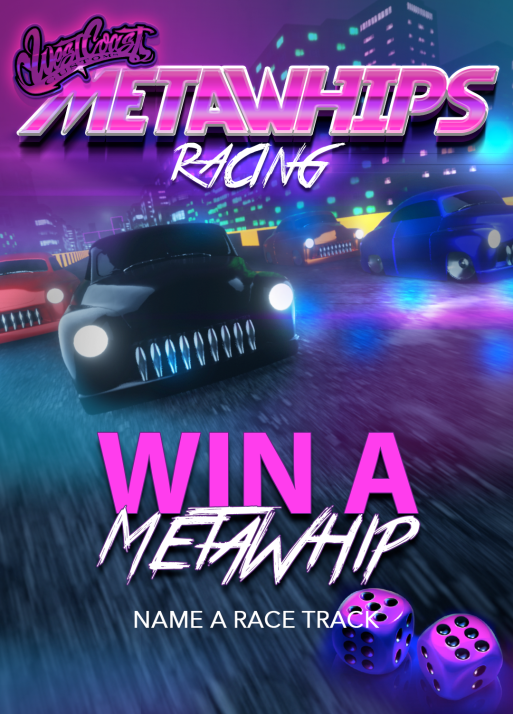 NVRLandLabs's tweet photo. We are excited to announce that the first track for the @WCCMetaWhips Racing game will be complete in the upcoming week!  Stay tuned for details. https://t.co/C56KTCCRcD