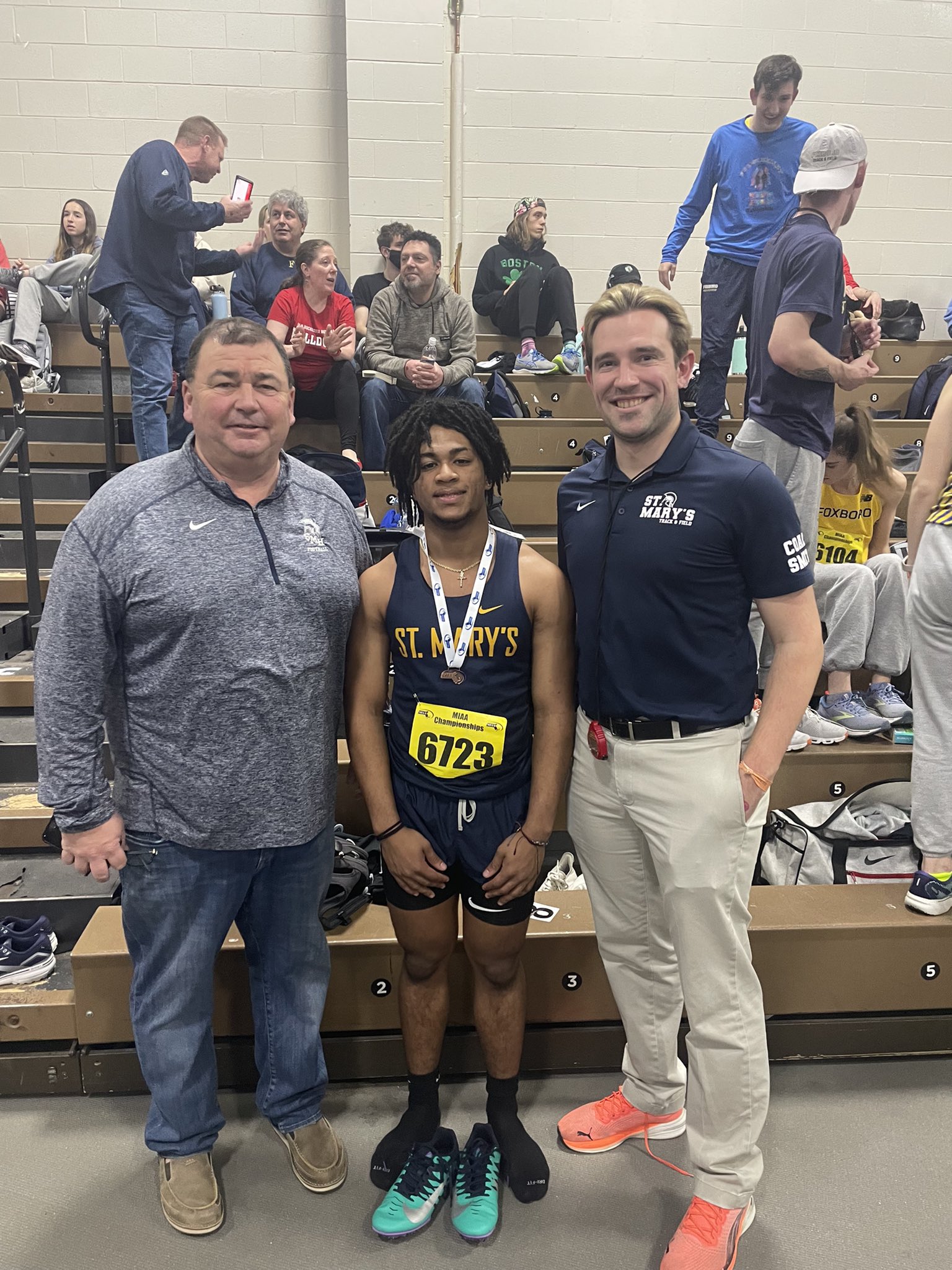 St. Mary's Spartans on Twitter "MIAA BOYS TRACK Brett O’Brien takes