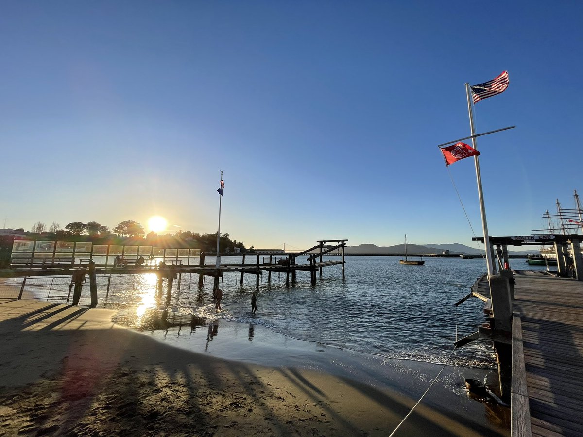 Just did my first winter Bay swim. Felt both 🥶 and 💪. Def going to repeat.