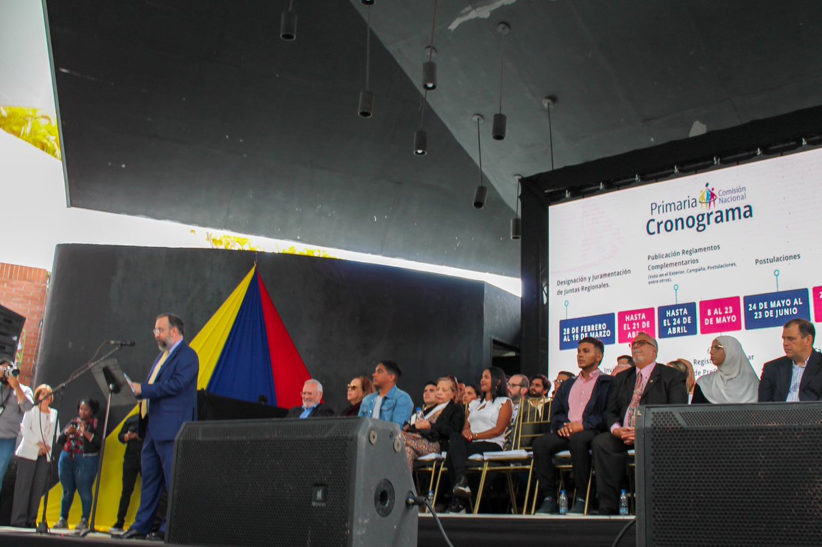 Acción Democrática (@ademocratica) on Twitter photo Hoy los adecos junto a nuestro líder <a href="/hramosallup/">Henry Ramos Allup</a> y las fuerzas democráticas, asistimos a respaldar a la Comisión Nacional de Primarias @cnprimariasve en el anuncio de la fecha y cronograma 2023.
¡AD ya está movilizado y listo para las primarias este 22 de octubre!#Primaria22Oct Hoy los adecos junto a nuestro líder <a href="/hramosallup/">Henry Ramos Allup</a> y las fuerzas democráticas, asistimos a respaldar a la Comisión Nacional de Primarias @cnprimariasve en el anuncio de la fecha y cronograma 2023.
¡AD ya está movilizado y listo para las primarias este 22 de octubre!#Primaria22Oct