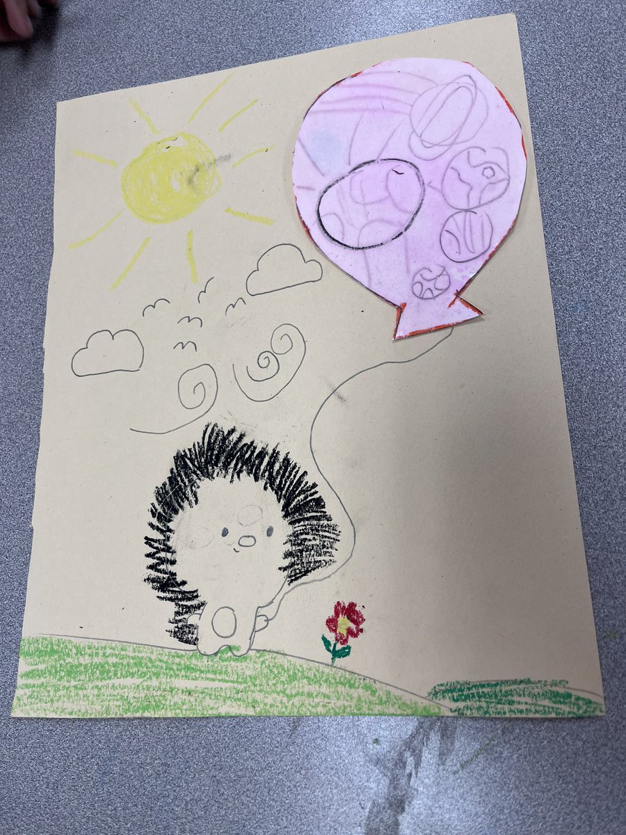 MFifeArtTeacher's tweet photo. First grades Percy the Porcupine! @MRobinsonElem @MissLopezL @Mrs_Lockward https://t.co/S9zHGkSSGz