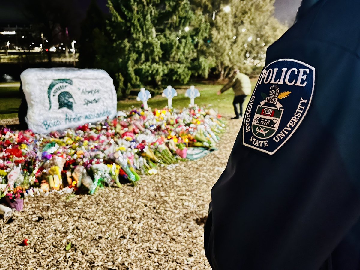 MSU Police and Public Safety (@msupolice) on Twitter photo To the thousands of people who came to the vigil at the rock tonight, thank you. We’d also like to thank the <a href="/MichStatePolice/">Michigan State Police</a> for providing security for tonight’s vigil, so our officers were able to attend and take some time to grieve. We are all healing together. #SpartanStrong To the thousands of people who came to the vigil at the rock tonight, thank you. We’d also like to thank the <a href="/MichStatePolice/">Michigan State Police</a> for providing security for tonight’s vigil, so our officers were able to attend and take some time to grieve. We are all healing together. #SpartanStrong