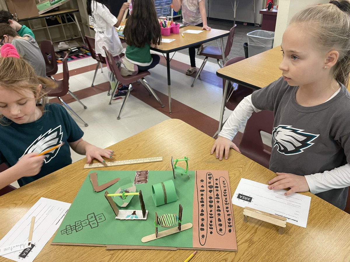 Calculating area and perimeter in STEAM this week 📏 ➕