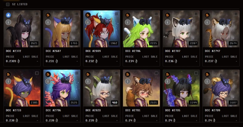 NineChronicles's tweet photo. 🗞️ Exciting News 🗞️

D:CC has landed on the trendiest #NFT marketplace in town - @blur_io!
For those that don't already own D:CC, Blur would be a great place to start 🥳

😻 Trade D:CC on Blur
🪙 Get the chance to earn both $blur &amp; $wncg
🖼️ Stake before our upcoming updates!