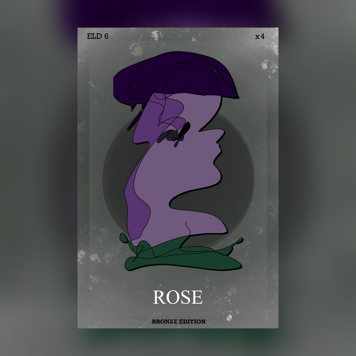 elduniverse's tweet photo. ELD the ROSE (ELD 6 The BLACK HOLE : end of an era. 🙏🙏🙏🙏🙏🙏) ELD UNIVERSE : set of collectible cards featuring abstract characters, that are collectibles and tradable. 6' Editions : 23 Characters. #eld #eld6 https://t.co/pm0xg53sje