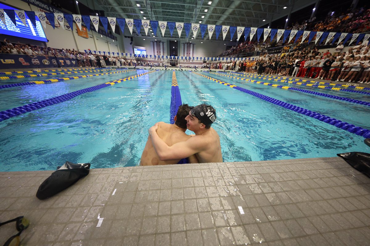 Podiums are better when you can bring a friend!👍

#SEC | #GigEm