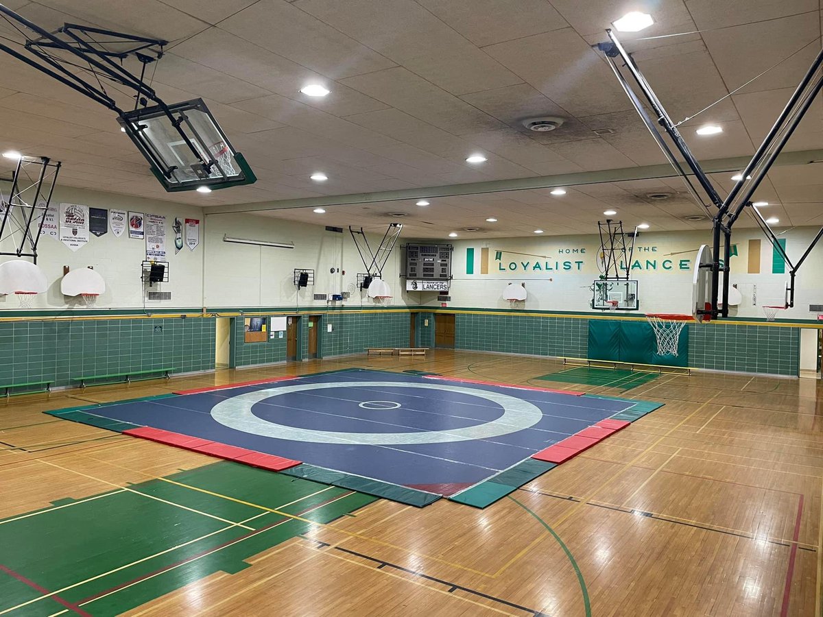 LCVI Athletics (@lcathleticsldsb) on Twitter photo Looking forward to having <a href="/theEOSSAA/">EOSSAA</a> Wrestling at <a href="/LCVI_LDSB/">Loyalist C.V.I.</a> tomorrow! The gym is ready… go get ‘em, Lancers!
📸 (& set up) credit: <a href="/wrestlerun/">Neil Hopkins</a> Looking forward to having <a href="/theEOSSAA/">EOSSAA</a> Wrestling at <a href="/LCVI_LDSB/">Loyalist C.V.I.</a> tomorrow! The gym is ready… go get ‘em, Lancers!
📸 (& set up) credit: <a href="/wrestlerun/">Neil Hopkins</a>