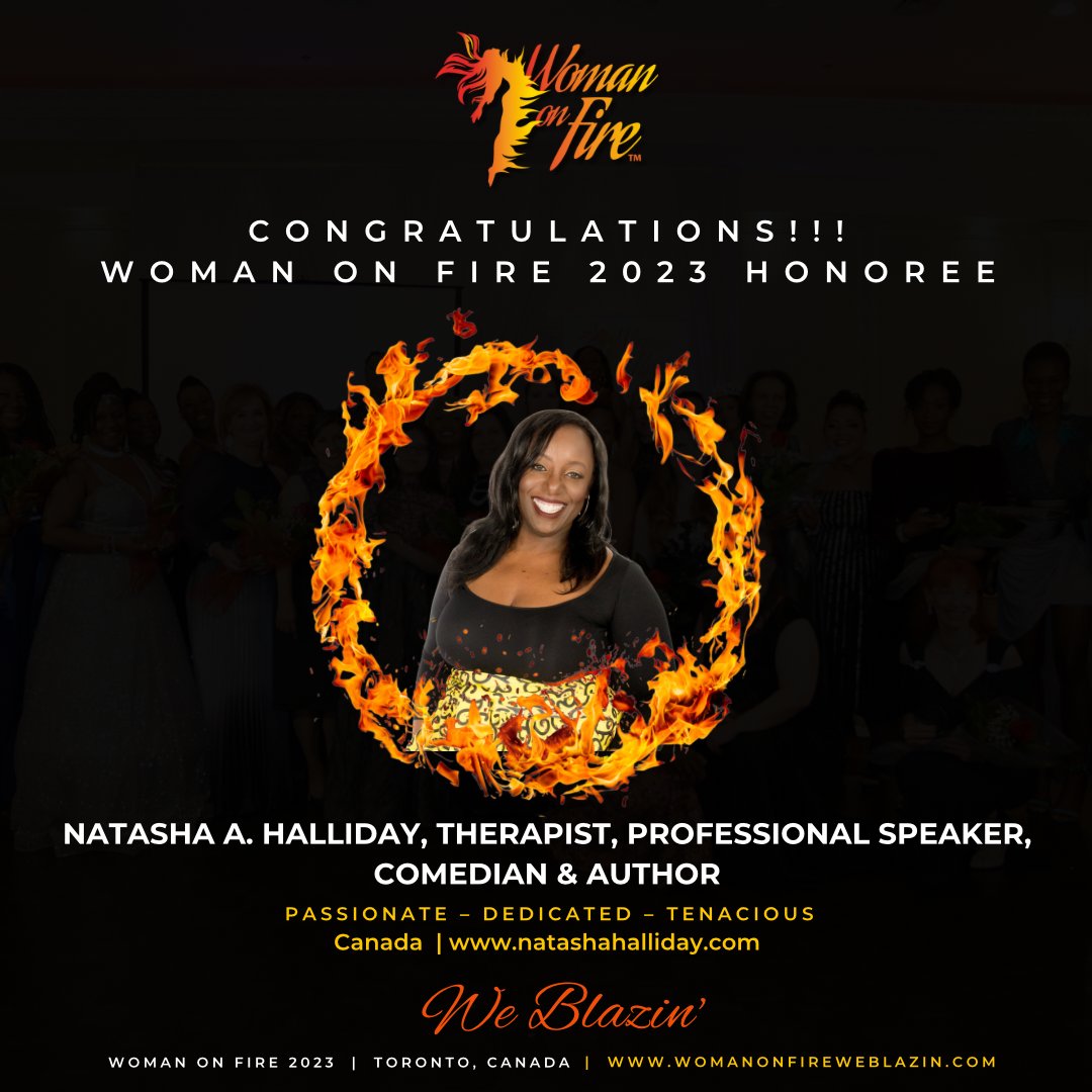 I am honoured to be one of the women selected for the Woman On Fire award.

#WOF2023 #womanonfire2023