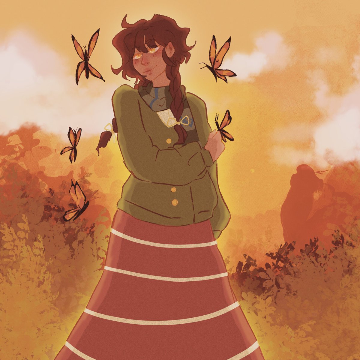 Liorxtia's tweet photo. My half of an art trade on insta :3 
#arttrade #art #artist (I have no idea how twitter works, send helpp) https://t.co/QE0M6Vyfoy