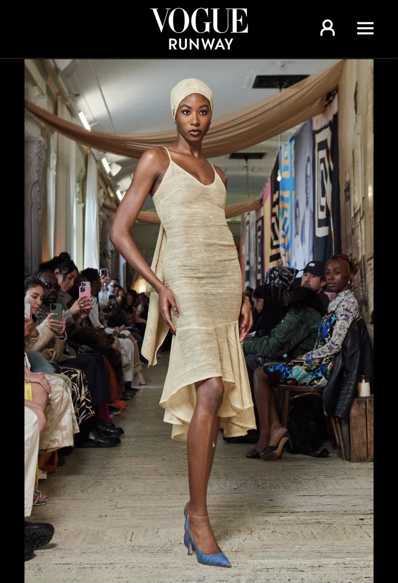 TheKendallMiles's tweet photo. Kendall Miles for @HouseOfAama #nyfw https://t.co/KlWD1Hpw2w