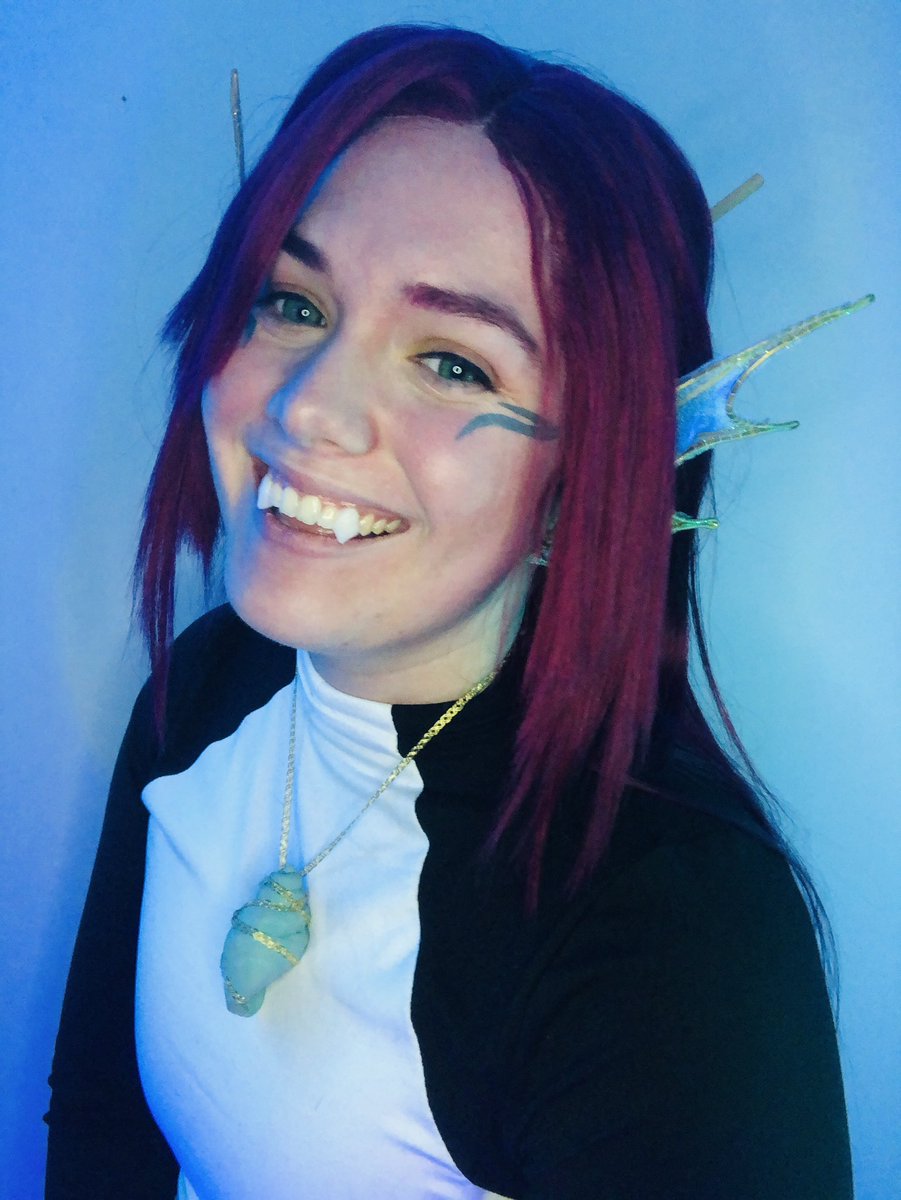 cathow101's tweet photo. Ladies, gentlemen, and anyone above gender or in between, I’d like to present to you my character for #MerSMP Nalu! Gonna be hopping on the server and streaming tomorrow (Feb. 16th) at 2pm EST if you would like to check them out!
(Here’s with a little costest bonus for you guys) https://t.co/ow8j0uwcq7
