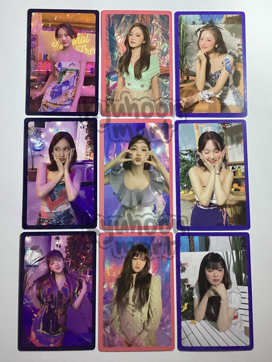 kyuhoonmart's tweet photo. wts lfb ph onhand

twice pob taste of love pc 
ㅡ ₱150 each member set 
ㅡ ₱150 group pc set
ㅡ clean/mint condi
ㅡ payo / 2 days reservation

mod: ggx, j&amp;t, flash exp, sdd
mop: gcash

dm or reply to claim

sana jihyo mina nayeon jeongyeon momo dahyun chaeyoung tzuyu https://t.co/chz4ew0wtG