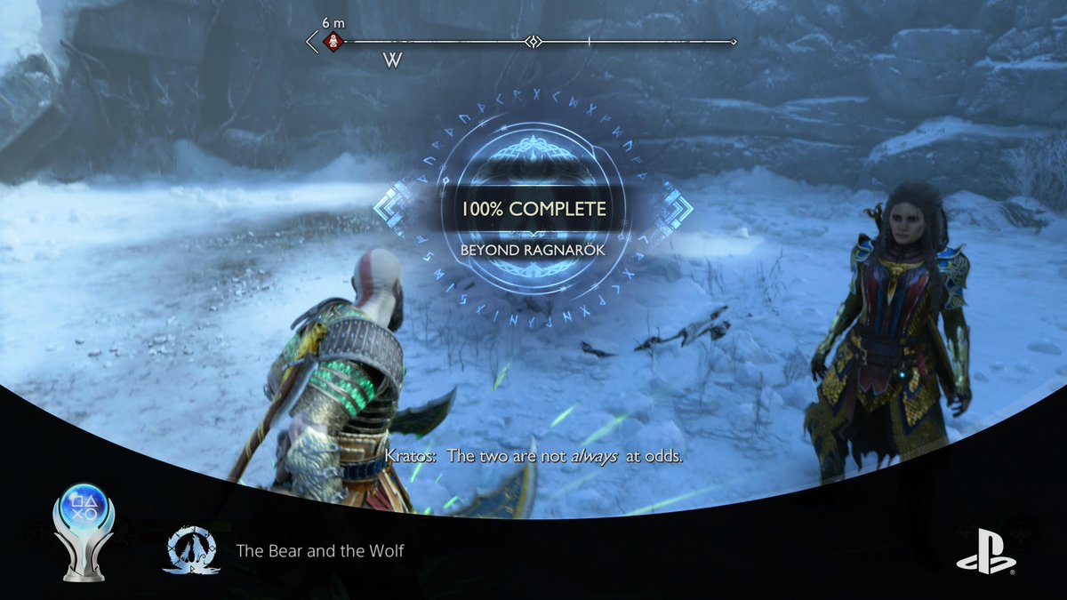 Sololocust's tweet photo. God of War Ragnarök
The Bear and the Wolf (PLATINUM)
#PlayStationTrophy #PS5Share, #GodofWarRagnarök https://t.co/luZKTiRlrj