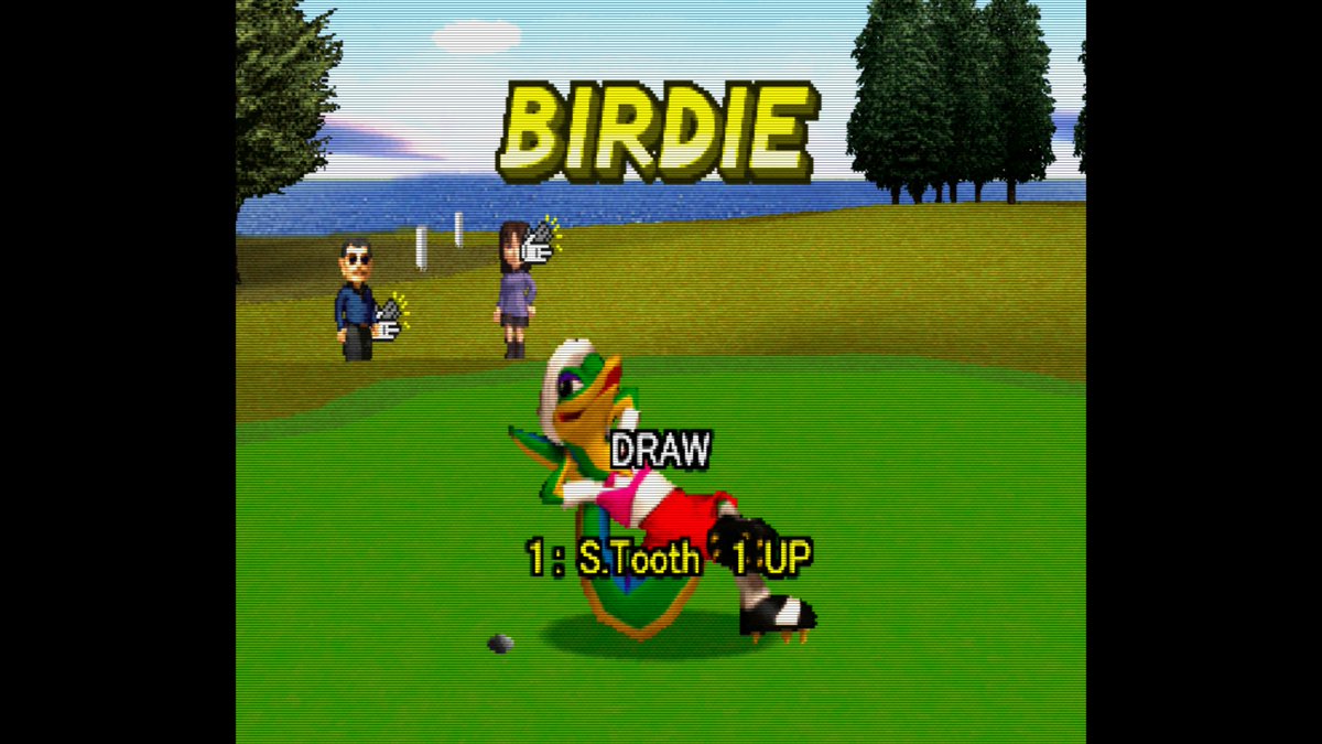 MarinoV1's tweet photo. The best Gex game is now on PS Plus Premium.
Fun Fact: Gex invented dabbing.
#PS5Share, #HotShotsGolf2 https://t.co/cHbFaDr32i