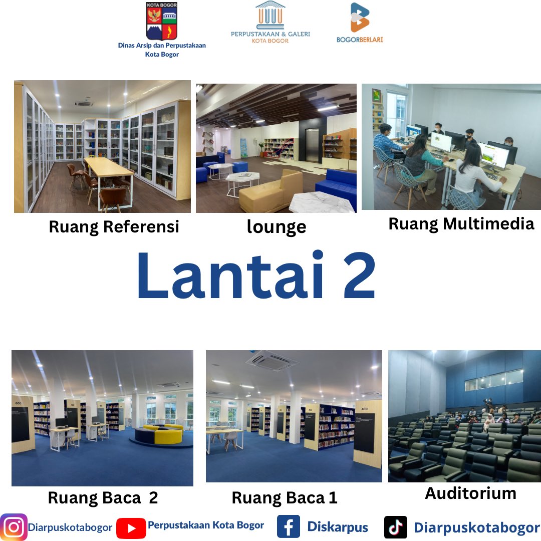 diskarpus's tweet image. Fasilitas yang ada di Perpustakaan &amp;amp; Galeri Kota Bogor 😍😍 siapa yang udah pernah kesini ? 
#YukKePerpus
#UntukSemua
#PerpustakaanKotaBogor