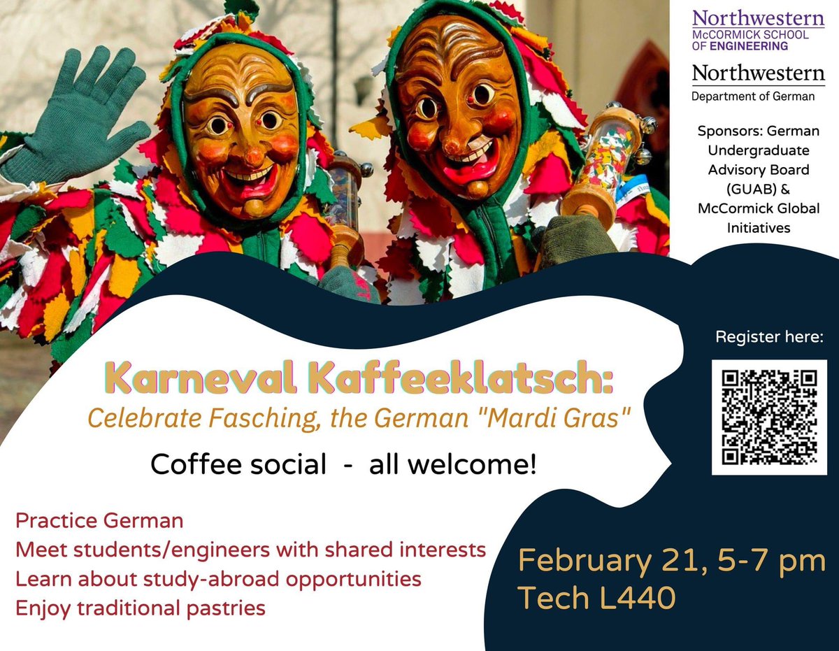 Save the date and join us!!! <a href="/NorthwesternU/">Northwestern</a> #guab #globalinitiatives #fasching #deutschmachtspass <a href="/McCormickGlobal/">McCormick Global</a> <a href="/NoIlAATG/">Northern Illinois AATG</a>