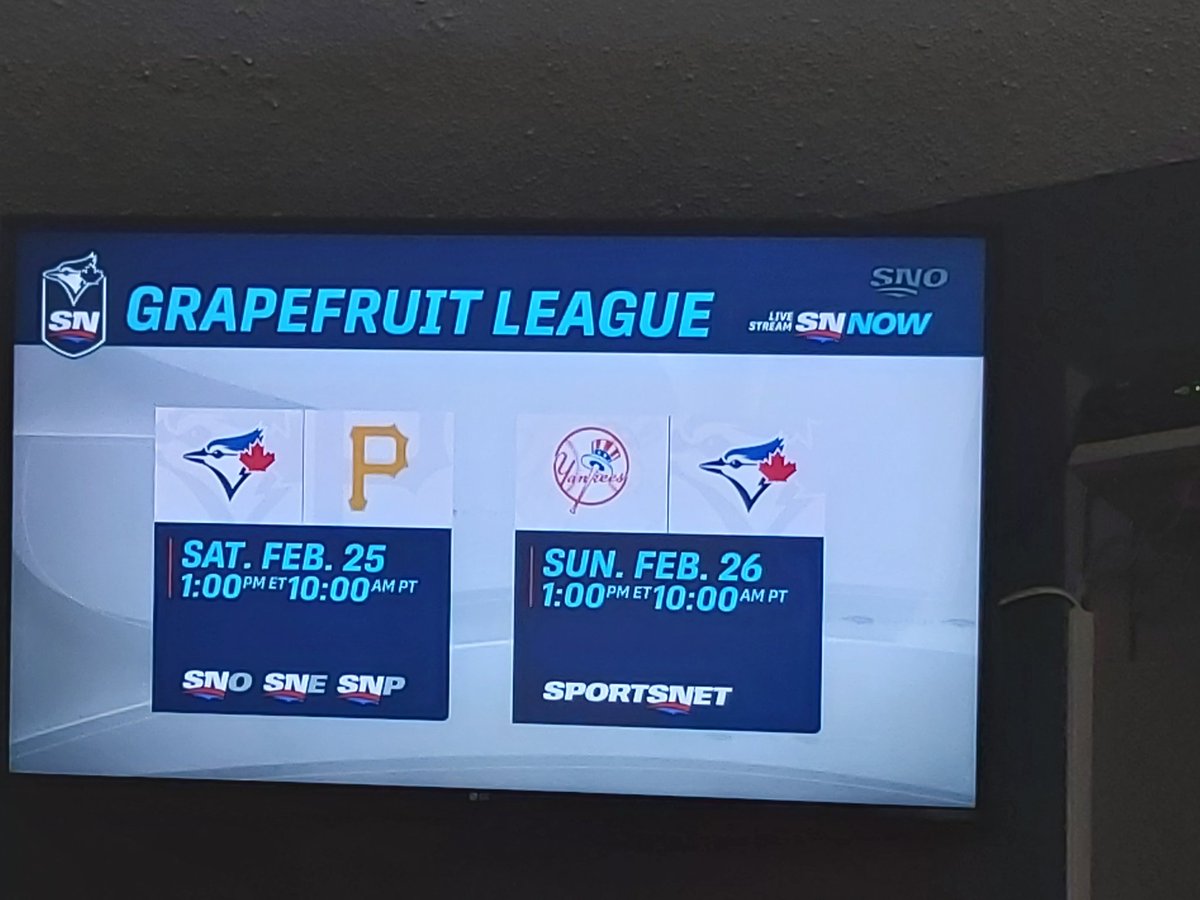 BarbDolan16's tweet photo. Baseball returns- woohoo @BlueJays https://t.co/lZCSqsdfeT
