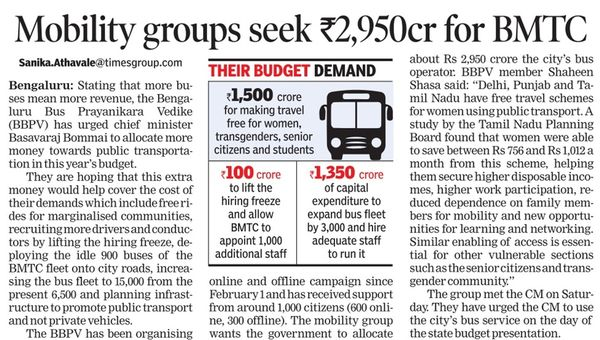 BLRMobility's tweet image. Connect the dots... @CMofKarnataka doesn't wish to solve mobility problem, only waste money on flyovers!

Nowhere is irony so great - Public know what should be done &amp;amp; Govt clueless!

#MovePeopleNotVehicles #PublicTransport

@ut_MoHUA @amitabhk87 @g20org @U20India @BMTC_BENGALURU