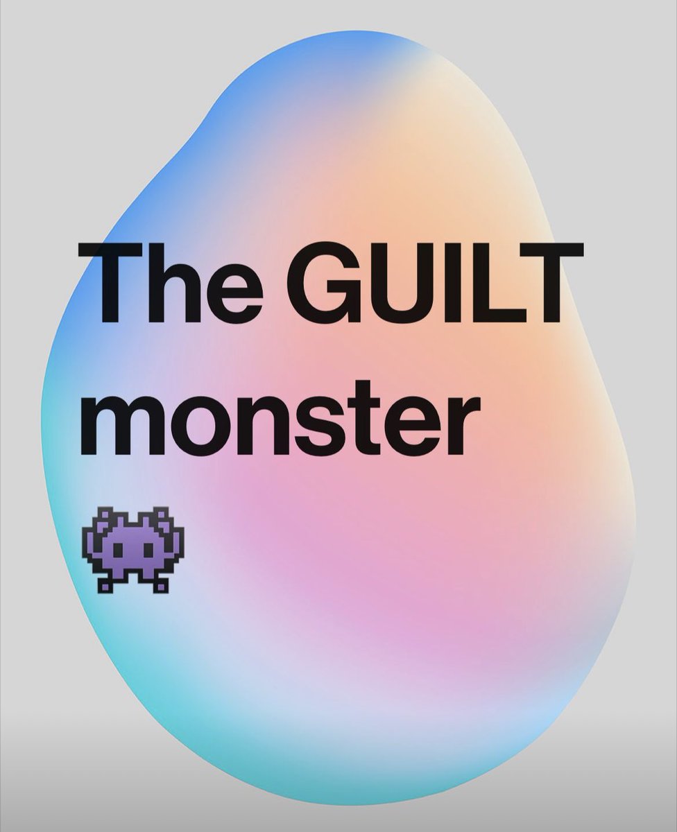 Make friends with your inner guilt monster, she isnt all that bad!

When used well, she can push you forward to do more. 

Alot more than you think you are capable of.