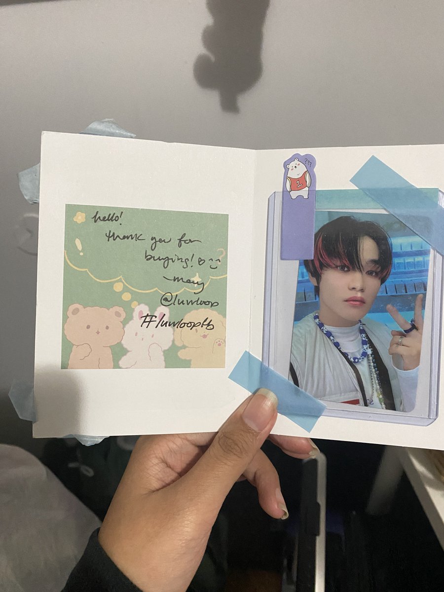 chenleforpres's tweet photo. thank you so much for selling!
@luvvloop #luvvloopfb https://t.co/Yaf9KlNoVZ