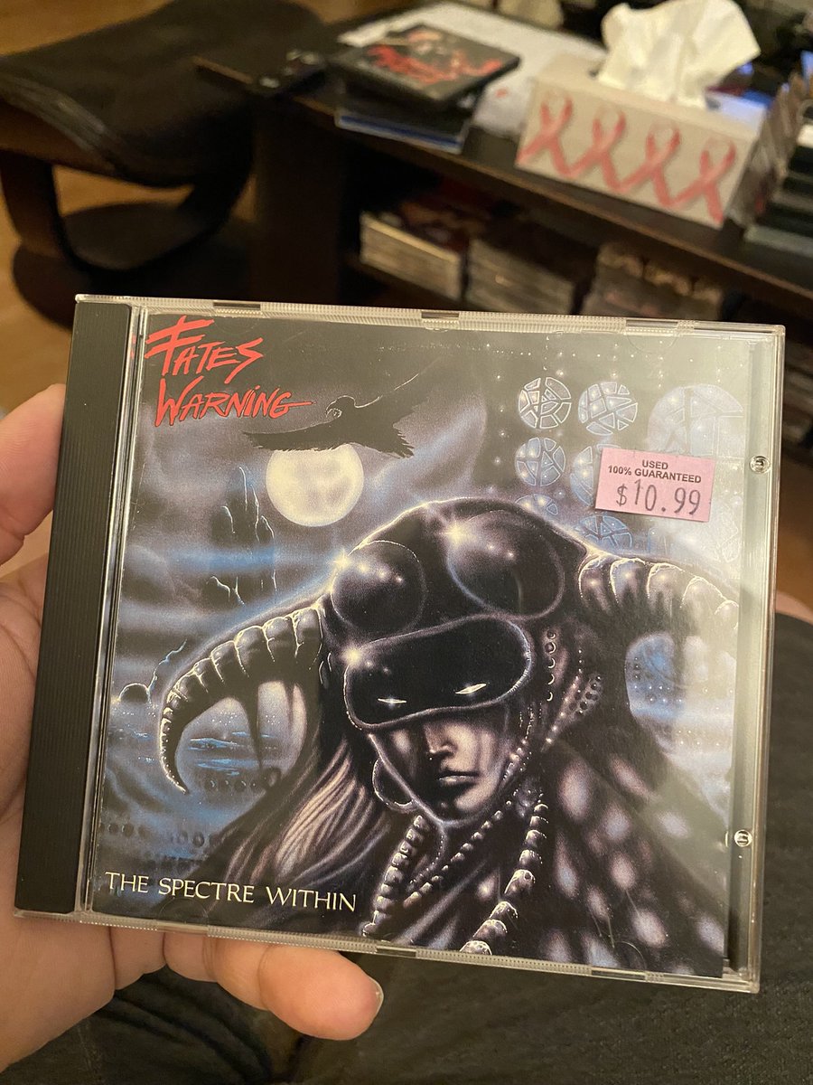 EricRose23654's tweet photo. Two solid 80s metal albums! #nowlistening #anvil #metalonmetal #canadianmetal #fateswarning #thespectrewithin #progmetal #80smetal #metalhead #metalrules https://t.co/Wg0AieZPu8