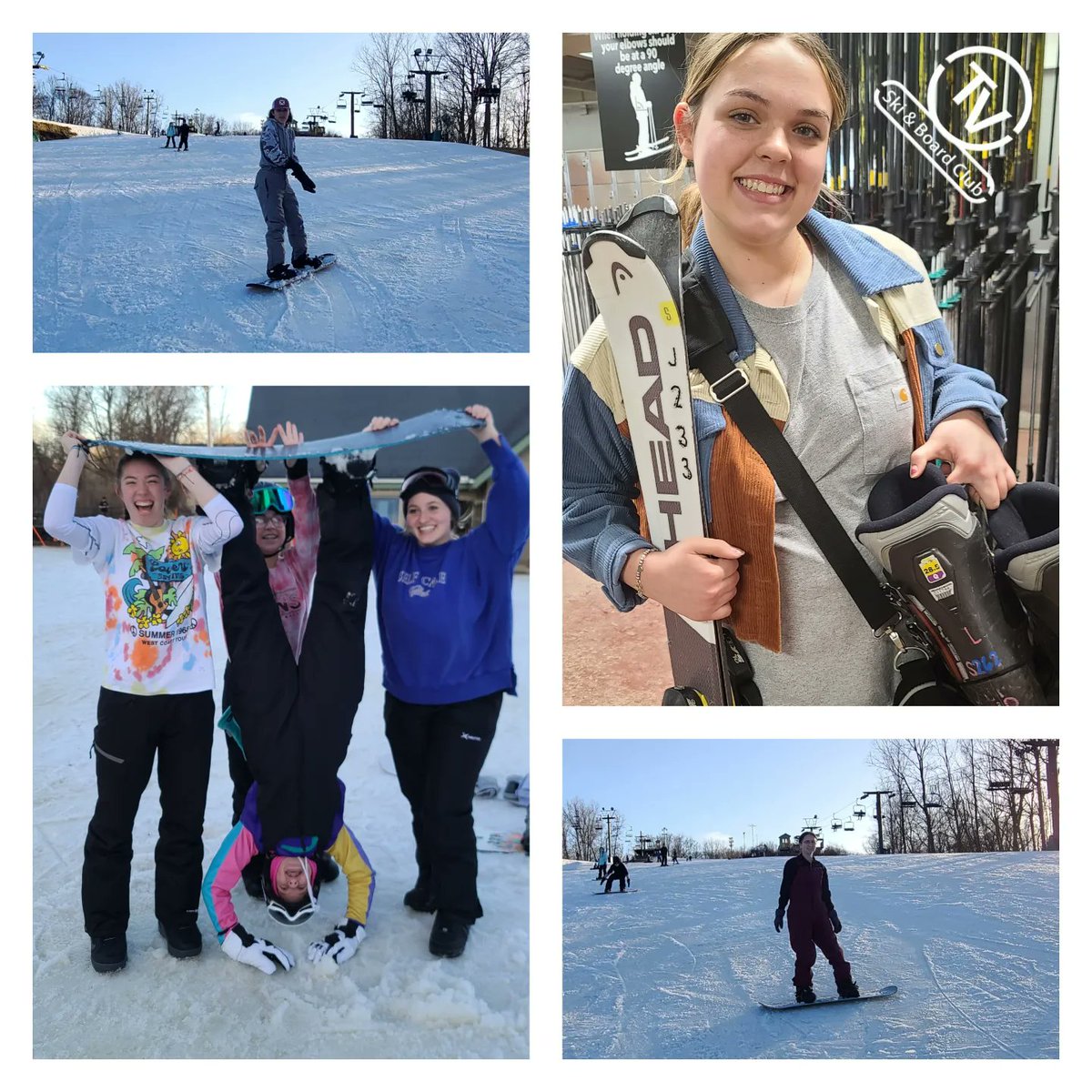 tvskiboard's tweet photo. It was warm, the snow improved as people rode on it, and the jumps and runs were fun! It was a great final night! Start thinking about next year, but know the resorts are still open. Every day on the slopes is a good day! https://t.co/Z3olIBPEUn
