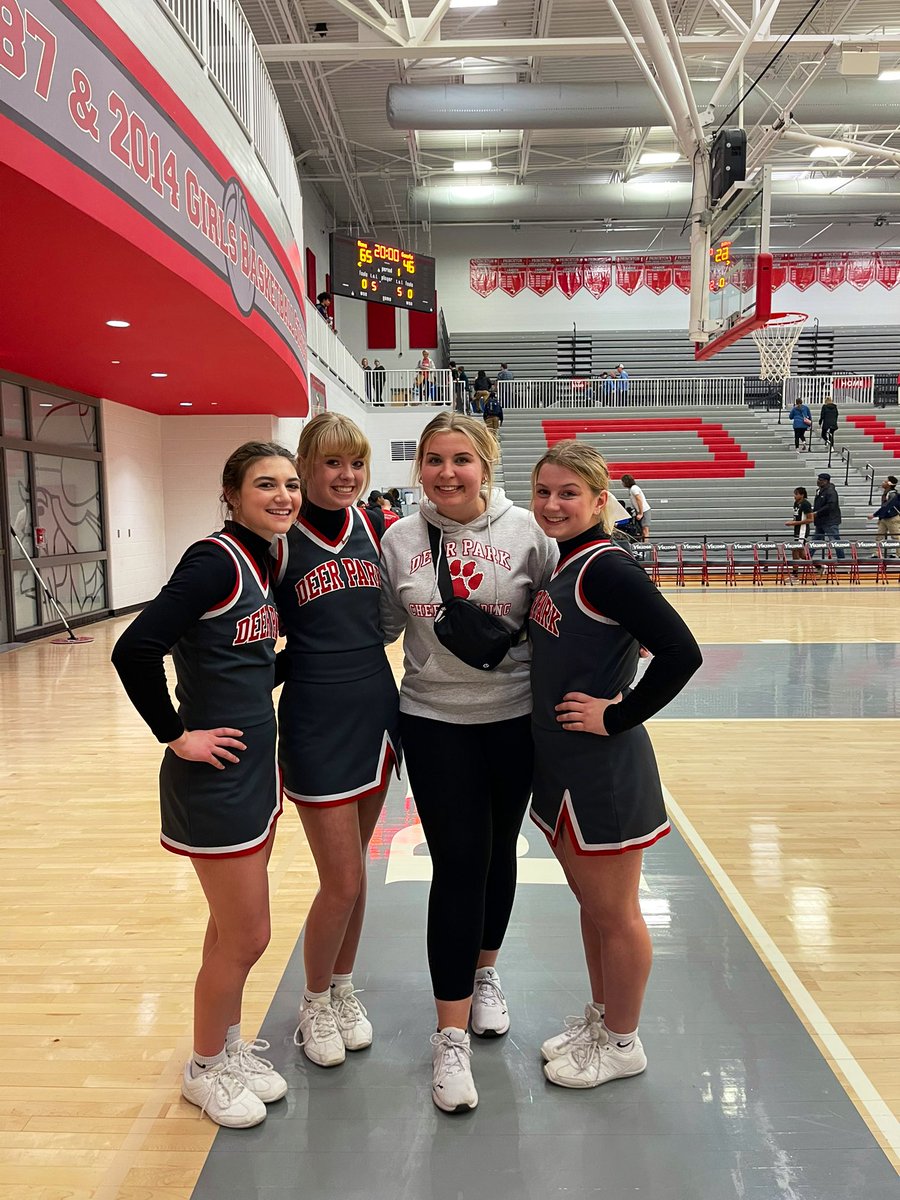 A bittersweet night. I watched them grow up alongside my brother and have been blessed to teach and coach them for many years. I am so proud of where they are going and so happy to be a part of where they’ve been! 📣♥️🐾 <a href="/DP_Athletics/">Deer Park Athletics</a>