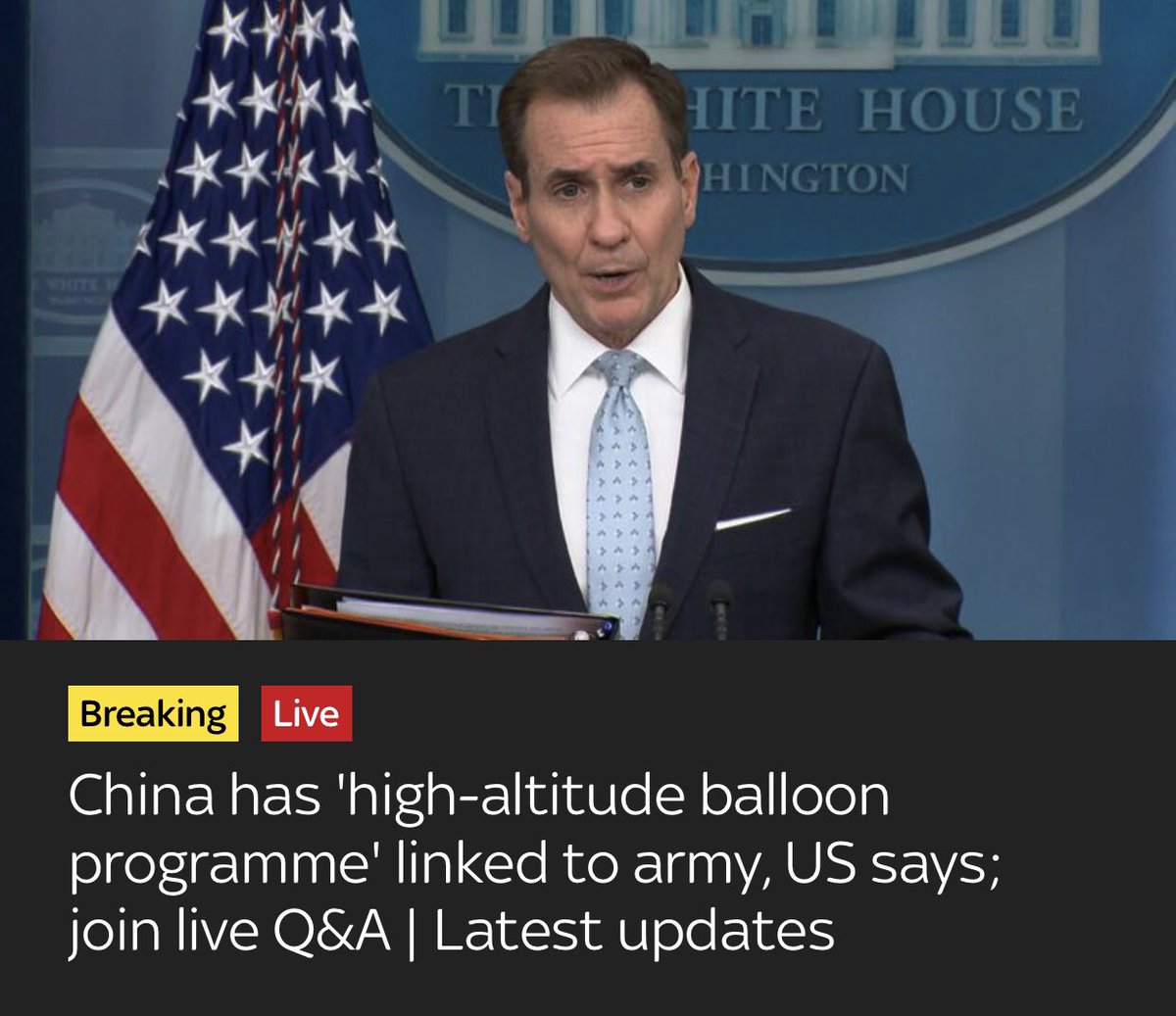 We’ve been quiet for a while now but this isn’t us…. Promise. #balloons #spying #shotdown #itsnotus