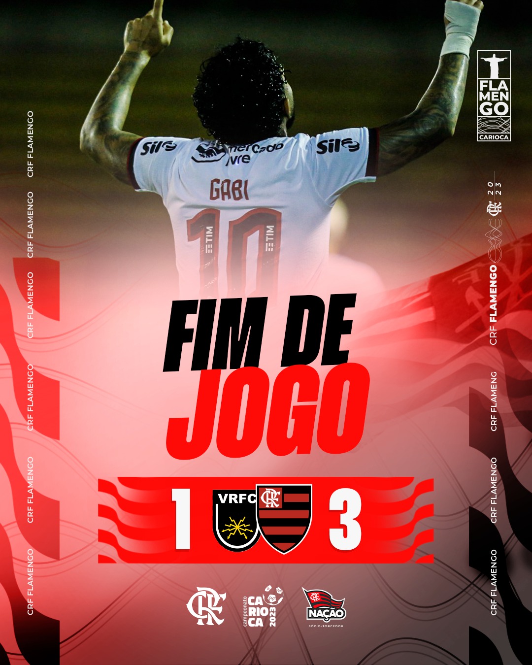 Flamengo on X: Amanhã tem Mengão! O Mais Querido enfrenta o Volta Redonda,  às 21h05, no Raulino de Oliveira, no jogo de ida da semifinal do @cariocao!  Acompanhe ao vivo e com