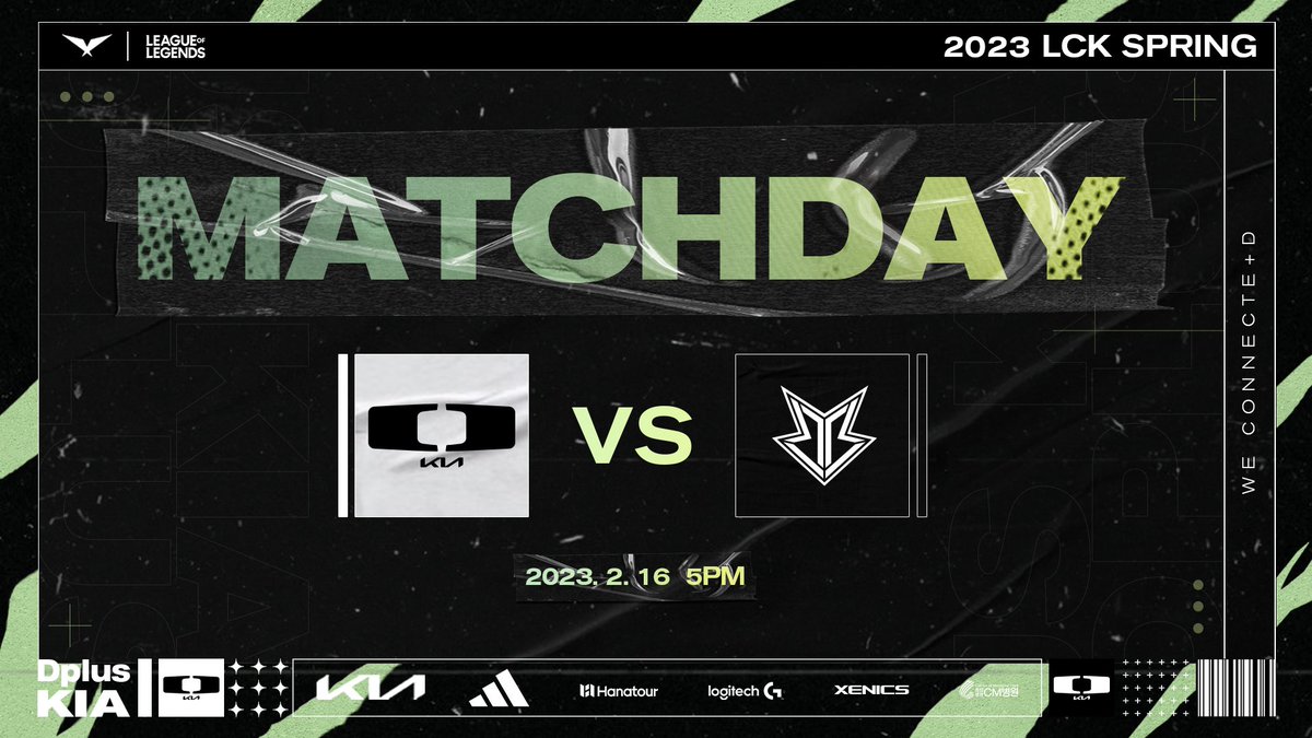[2023 LCK SPRING] vs <a href="/Brionesports/">한진 브리온</a>

승리는 우리가 가져갈게 브로
Come at us, BRO. It’s time for a Win!

#DplusKIA #DKWIN #WeConnected #LCK