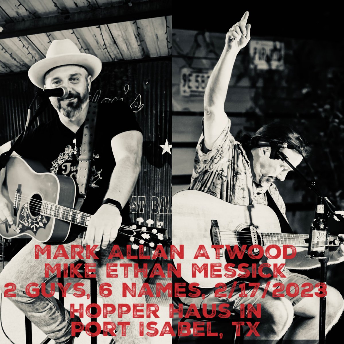 Mike Ethan Messick (@mikeethantx) on Twitter photo Just about gig time again…two in a row if you can believe that. With Eley at <a href="/RileysTavernTX/">Crypto Ape Punks</a> and <a href="/MarkAllanAtwood/">MarkAllanAtwood</a> down in Padre! Let’s roll. Just about gig time again…two in a row if you can believe that. With Eley at <a href="/RileysTavernTX/">Crypto Ape Punks</a> and <a href="/MarkAllanAtwood/">MarkAllanAtwood</a> down in Padre! Let’s roll.