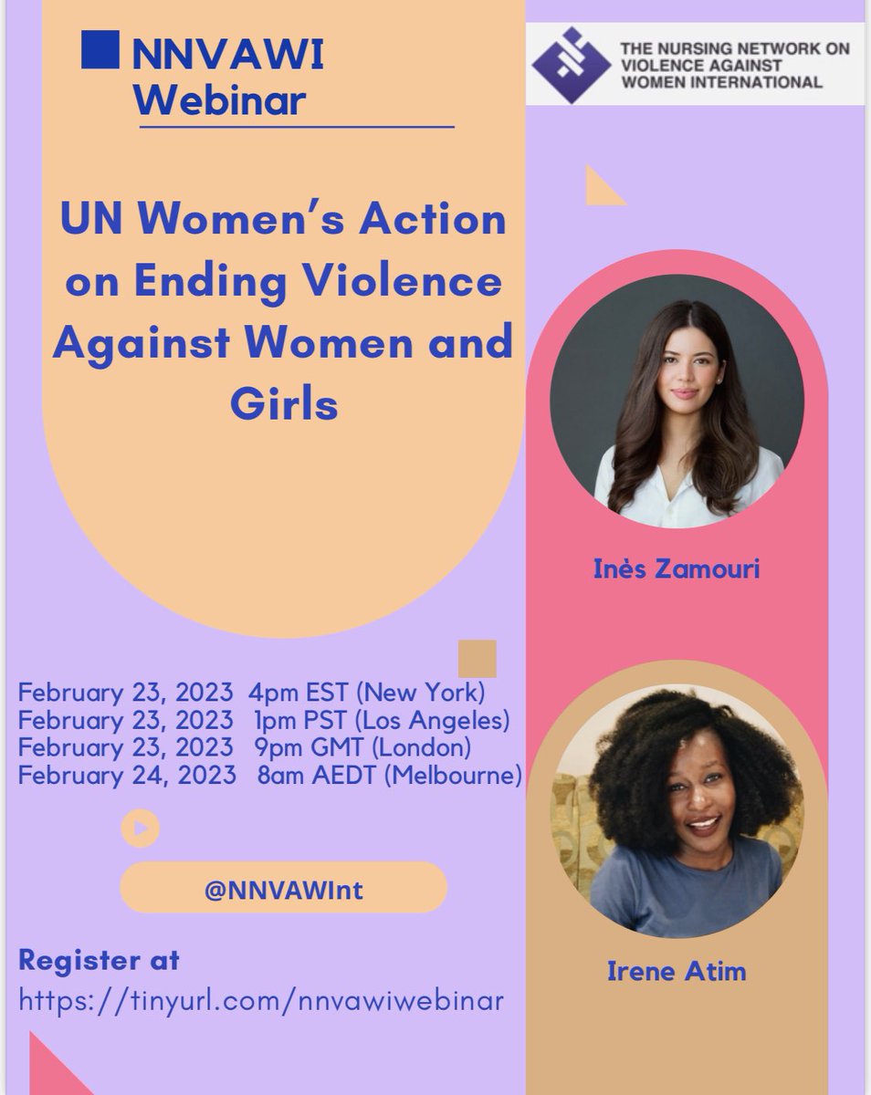 NNVAWInt's tweet photo. Make sure you are registered for our webinar next week! https://t.co/7r1ww8pZDn @UN_Women https://t.co/dlW5ASckMK