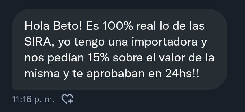 BetoMendeleiev_'s tweet photo. Todos sabían de las coimas para aprobar el SIRA, menos el gobierno? Me llegaron tres comentarios diferentes en menos de 5 minutos. Todos confirman. El nivel de corrupción es total. https://t.co/6Kfb3cCarY