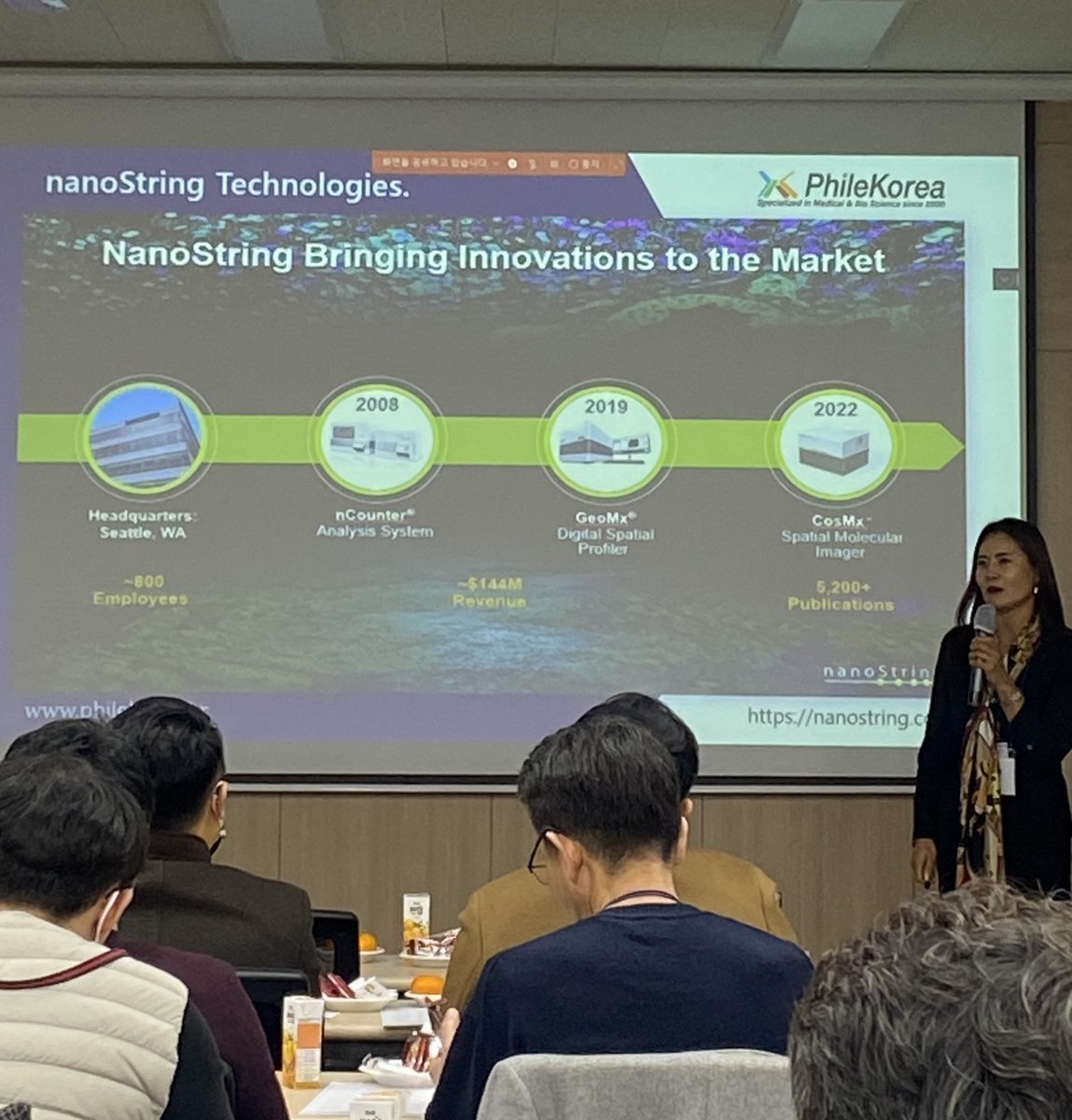 1stPhilekorea's tweet photo. Cooperating company seminar
Many of our partners wanted to learn the products PhileKorea distributed and the information PhileKorea provide.
We promise to continue working together for the development of the Korea-Bio industry.
#필코리아 #PhileKorea #serminar #kbio #partnership https://t.co/md5qrINHet