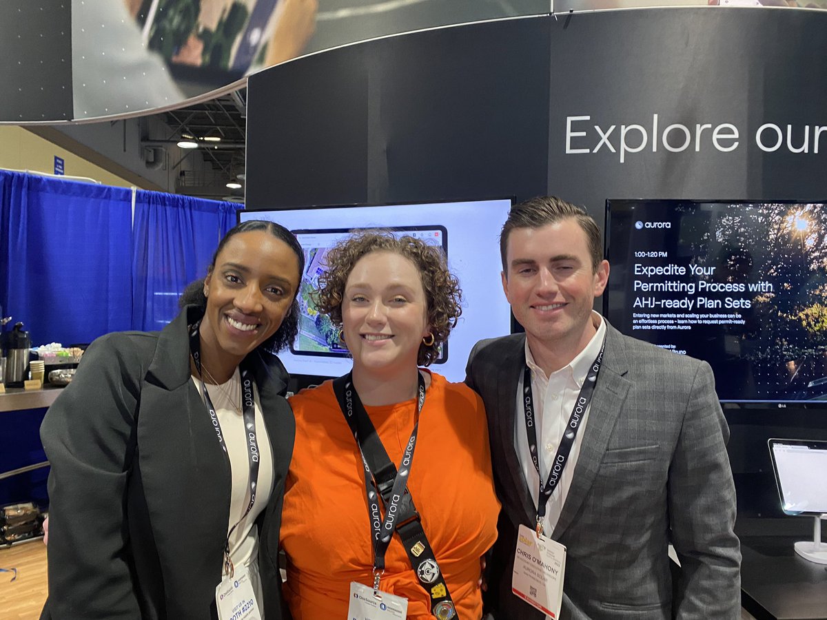 So many smiling faces at day 2 of <a href="/Intersolar/">Zoolar</a> 😎

If we haven’t met yet in person, swing by our booth tomorrow as we close out what’s been an awesome #solar reunion. We’re at booth 259. 

#isnaesna23 #AuroraSolar