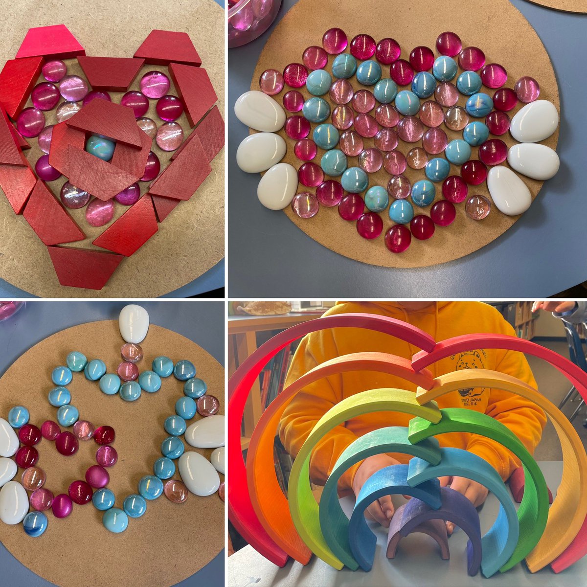 blundell_lc's tweet image. Ss explored “What is Love?” ❤️💙💜💛🖤💚🧡 in the LLC this week.  @blundellbobcats #sd38learn #rtla38