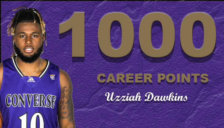 Congratulations to Uzziah Dawkins on scoring his 1,000 career point! #GoValkyries