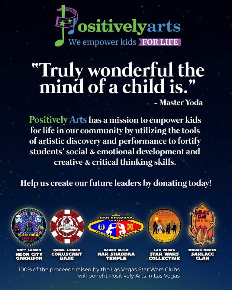 In just 2 days we are set to make our return to <a href="/LVLUPEXPO/">LVL UP EXPO</a>! Will we see you there?

We're super excited to support Positively Arts this year! Please stop by, chat with some troopers, and learn about all the incredible things this charity is doing for the kids in our community!