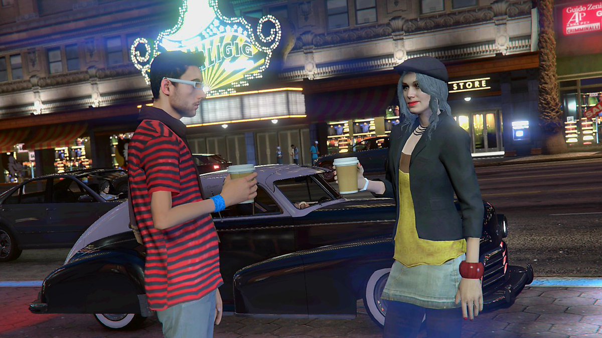 Classique Broadway ☺ 

#GTARP #GTAOnline #GTA5 #gtavsnapmatic #gta5online #GTAV #RockstarGames #RockstarEditor #snapmatic