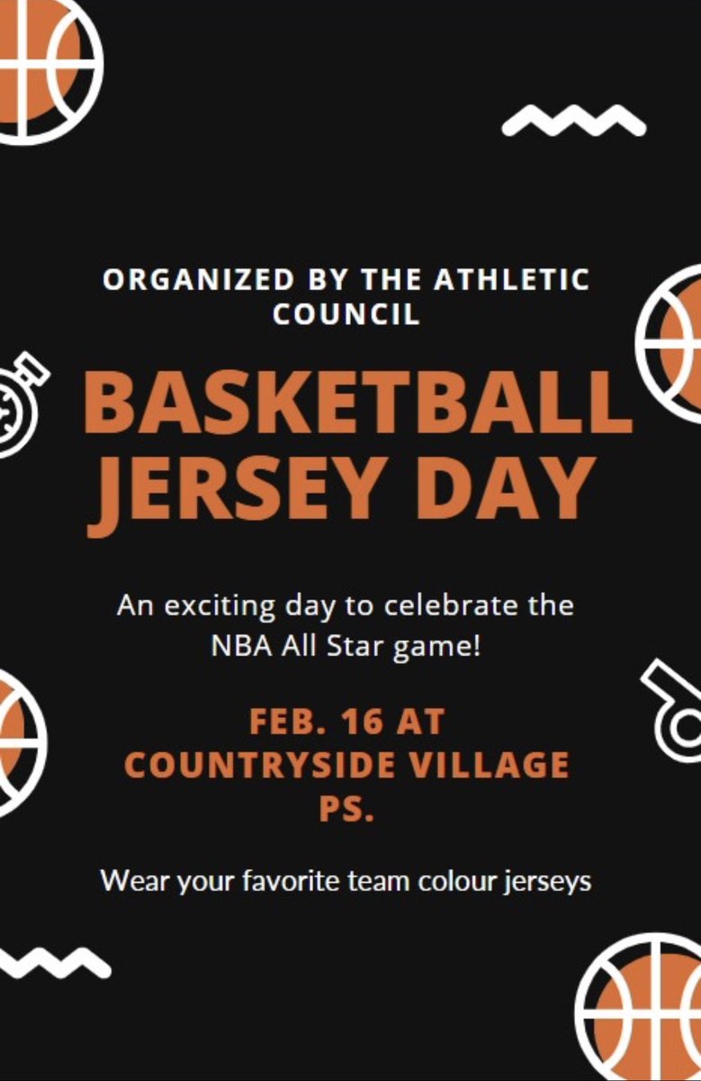 Basketball Fun Day <a href="/CountrysidePDSB/">Countryside Village Public School</a> tomorrow!!! <a href="/AudreyRaybould/">Audrey Miller Raybould</a> <a href="/sukhbhat1/">Sukhbinder Bhat</a> <a href="/MsBoyd_kindie/">Ms. Boyd</a> <a href="/MsNaikk7/">Ms Naik</a> <a href="/MsVinh_/">Ms. Vinh</a> <a href="/MsAGledhill/">MsGledhill</a> <a href="/_furegato/">Andrew Furegato</a> <a href="/MadhumeetC/">Madhumeet cheema</a> <a href="/KindergartenKPC/">Ms. Melissa Palma</a> <a href="/temple_c4/">Cheryl Temple</a> <a href="/JEQuigs/">Jennifer Clarkson</a> @Mrspagett_cvps <a href="/KindergartenKPC/">Ms. Melissa Palma</a>