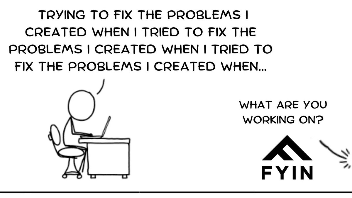 FyinInc's tweet image. Being a software developer is like being a magician, you wave your keyboard and make complex problems disappear. The only difference is, you don't have to say "Abracadabra". #SoftwareLife #CodingMagic #GeekHumor