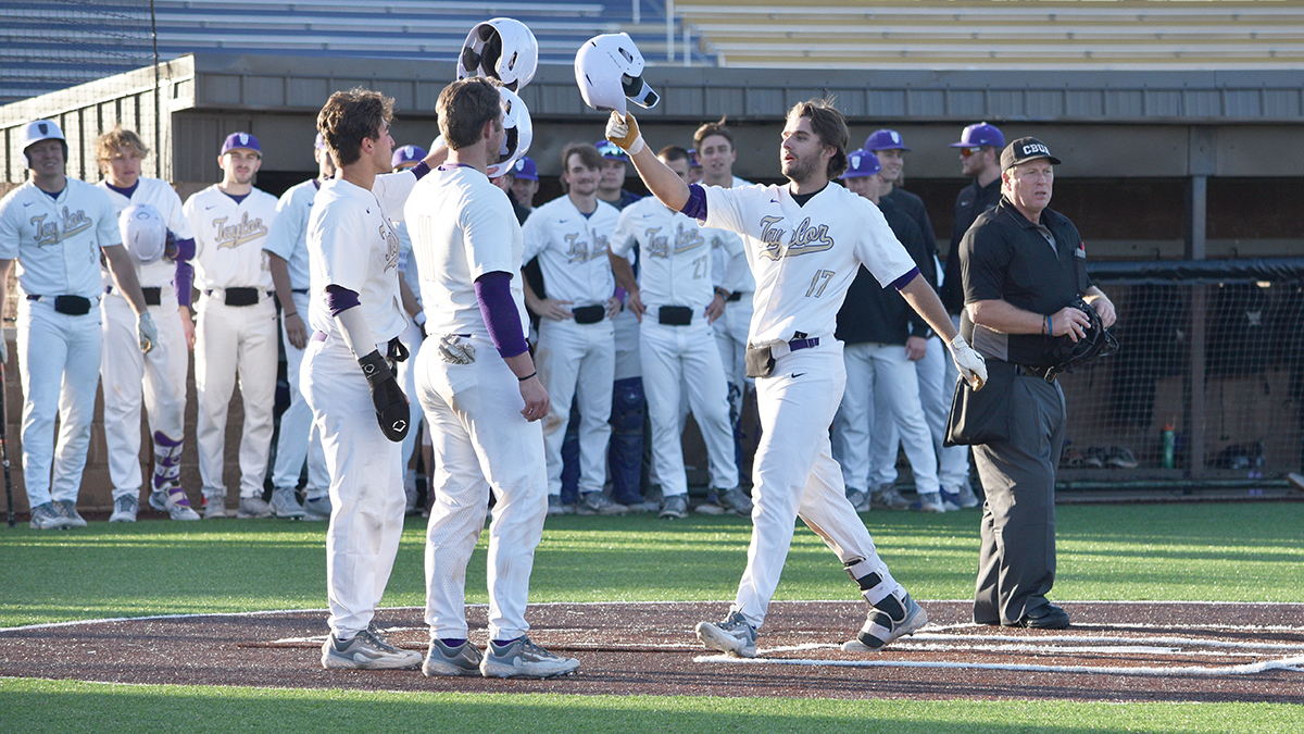 BB | No. 24 Taylor Plates Program Record 30 Runs in Home-Opening Win over IUPUC | <a href="/taylorbaseball/">taylorbaseball</a> #TaylorBB
 - taylortrojans.com/article/baseba…