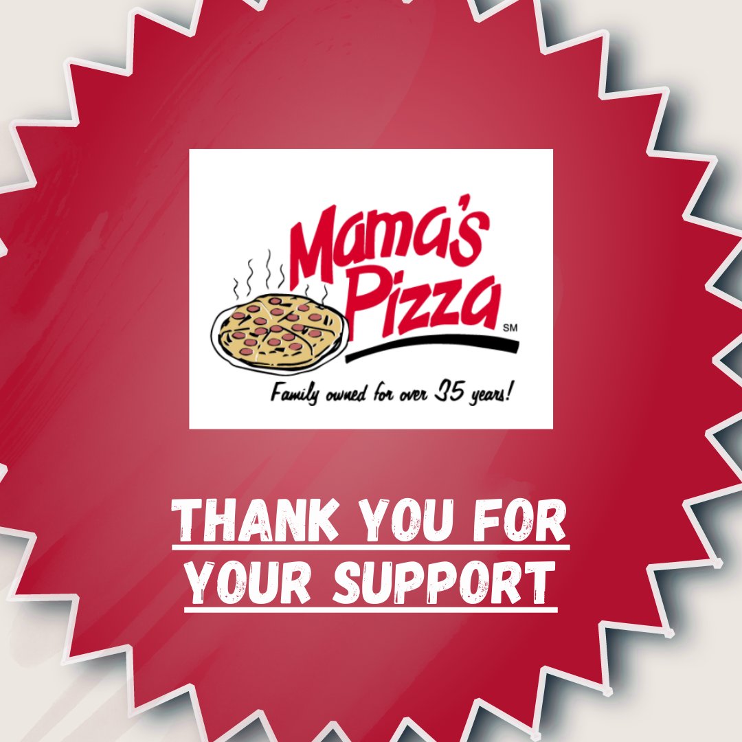 BIG thanks to our Team Sponsor, <a href="/MamasPizzaOmaha/">Mama's Pizza</a>!!!
