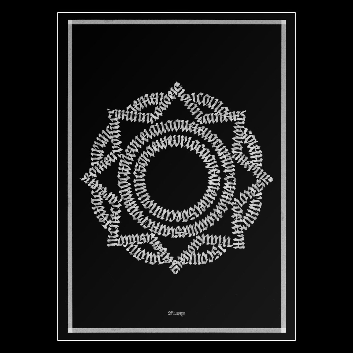 manoeye's tweet photo. #calligraphy #kalligrafia #calligram #enigma #fraktur #blackletter #lettering #keepwriting https://t.co/aoiGZVKptJ