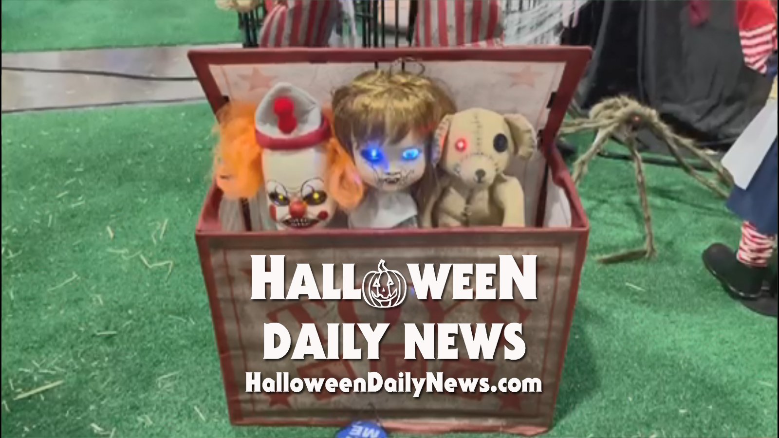 Halloween Daily News on Twitter "NEW video of 2023 Lowe's Haunted Toy