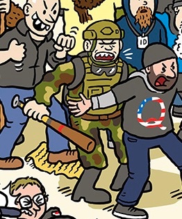 BMWeaverComix's tweet photo. @JordanOnRecord #InsurrectionMaze #RobertGieswein https://t.co/SJ8ynBXj6F