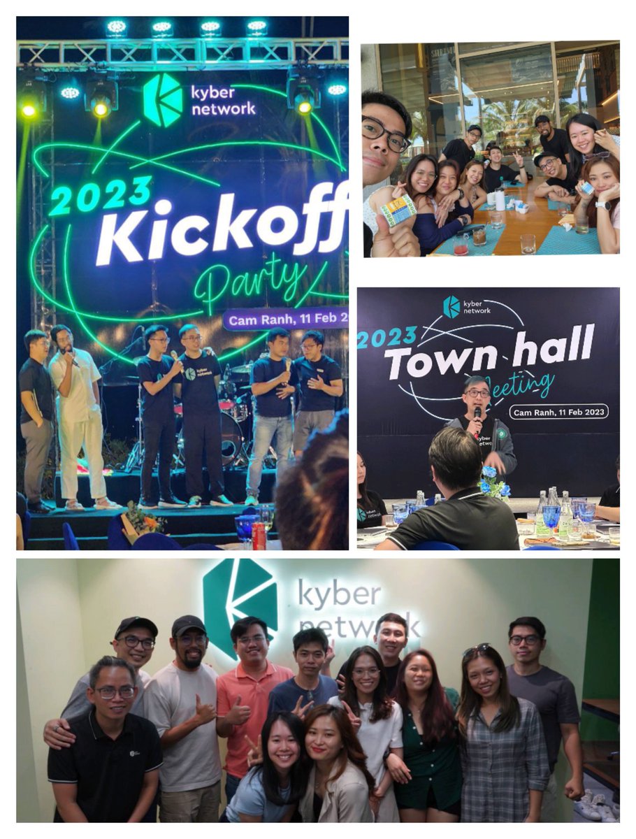 What a great time we had to kick of 2023 as <a href="/KyberNetwork/">Kyber Network</a>, solidifying our spirit, team rapport, joint vision and direction, and also having some fun. :)

We will always continue to build with the spirit of decentralization &amp; goal of being the most used exchange in DeFi.