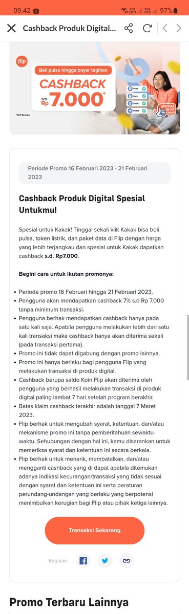 yoera28's tweet photo. @flip_id selamat pagi min. mau nanya, cara klaim cahsback ini gimana ya? sy sudah transaksi juga https://t.co/CFtJJYxypN